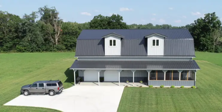 Post-Frame House