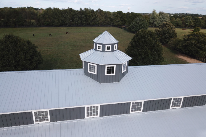 Exterior of Flying Cross Riding Arena Exterior of Flying Cross Riding Arena