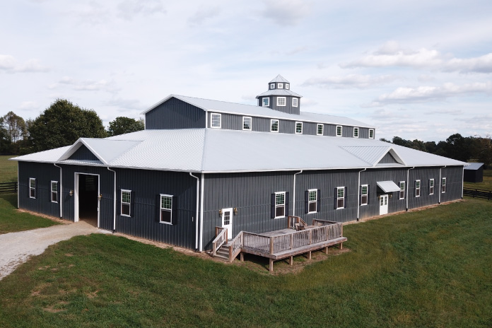 Custom Features of Flying Cross Riding Arena Custom Features of Flying Cross Riding Arena