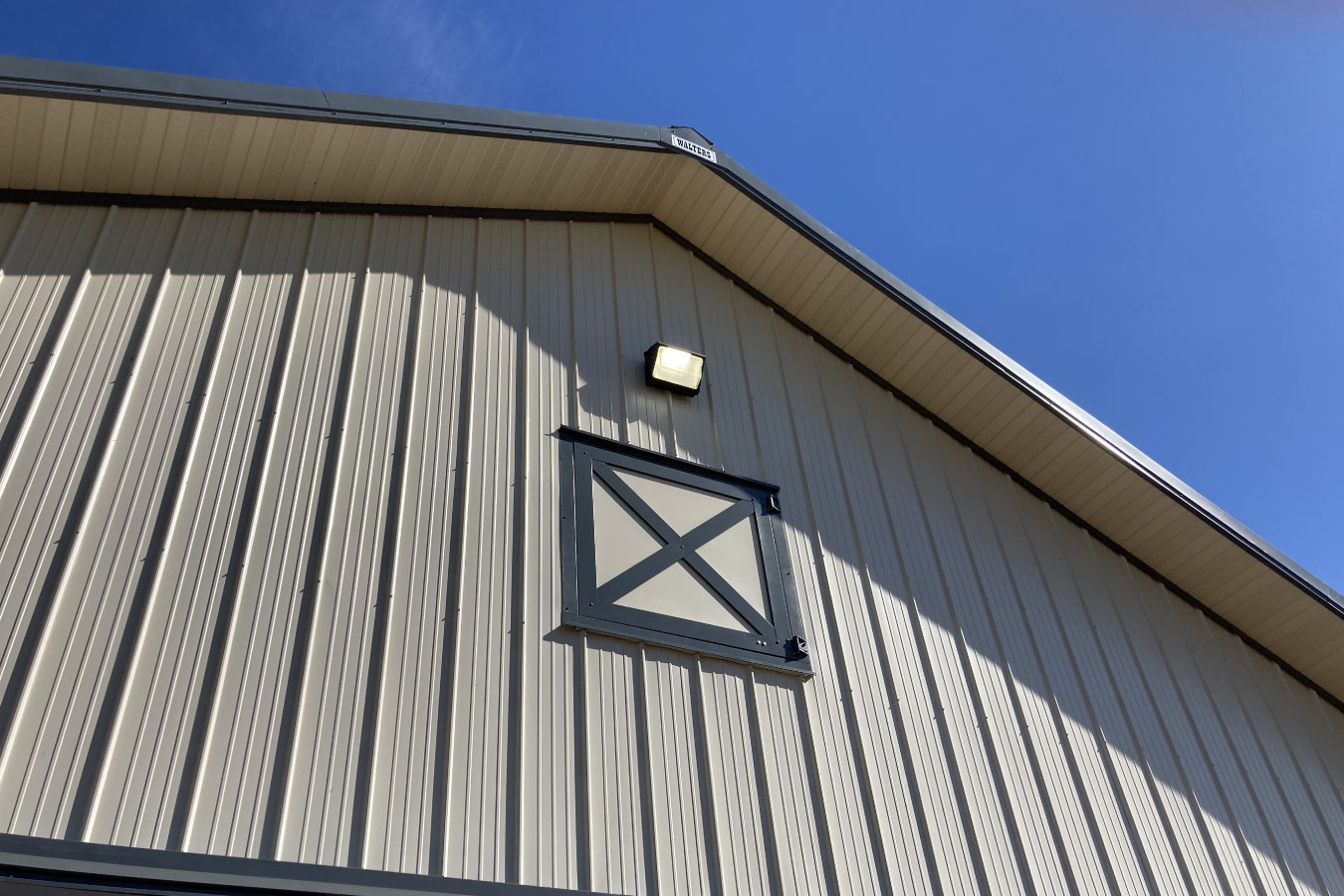 Hinged Bale Door