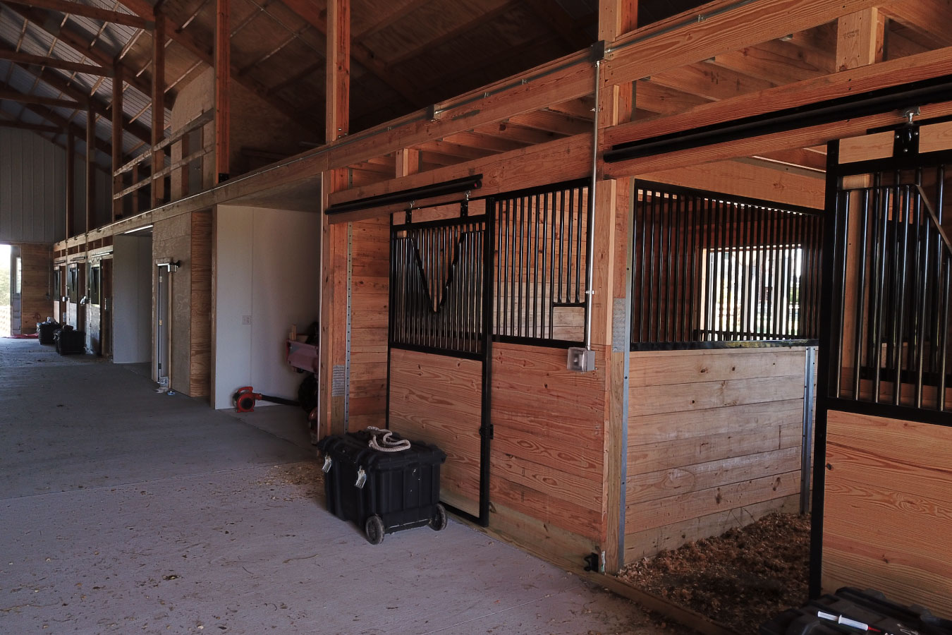 Interior Horse Stalls