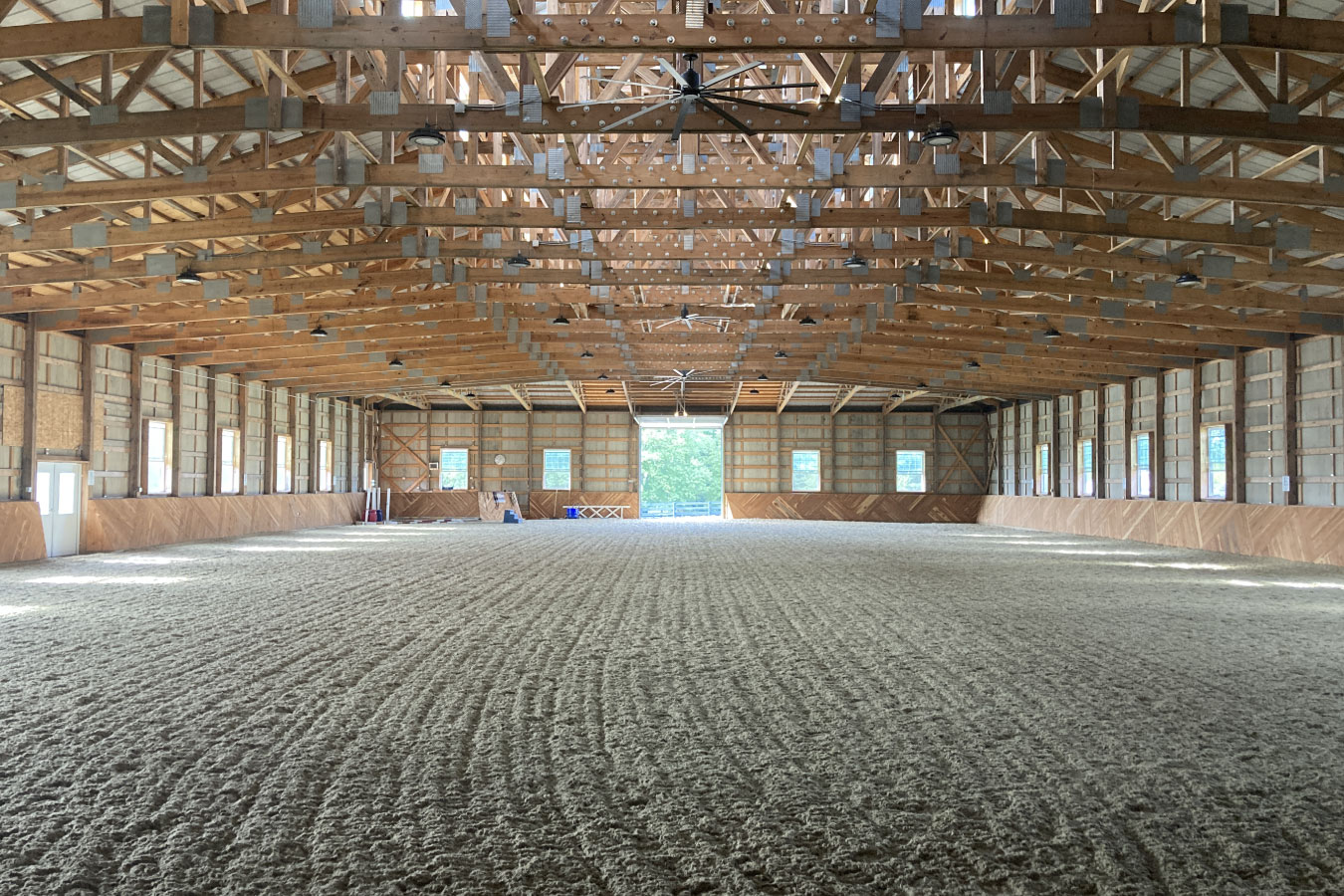 4' Tapered Arena Liner for Rider Safety