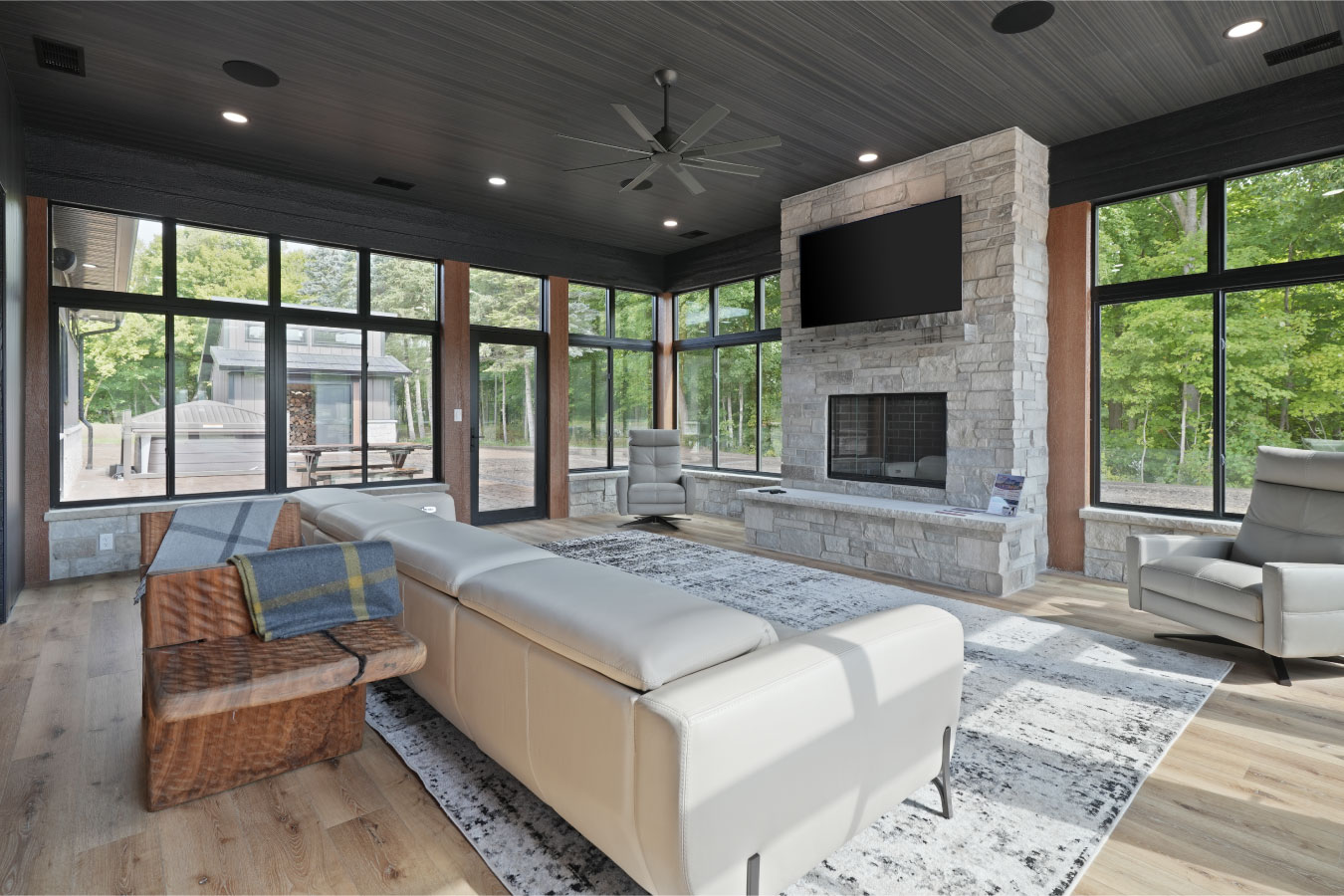 Plenty of Windows to enjoy the view