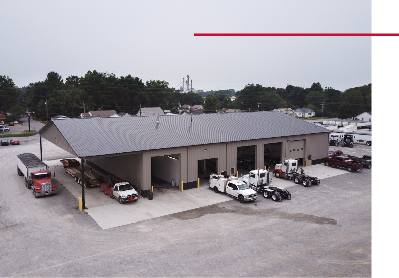 Vaughan Equipment Facility – Equipment Service Building Aerial ViewMake Your Own Custom Diesel Repair Shop Make Your Own Custom Diesel Repair Shop