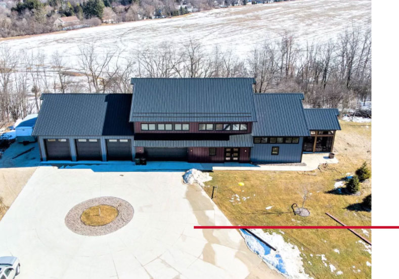 Contemporary Steel Home