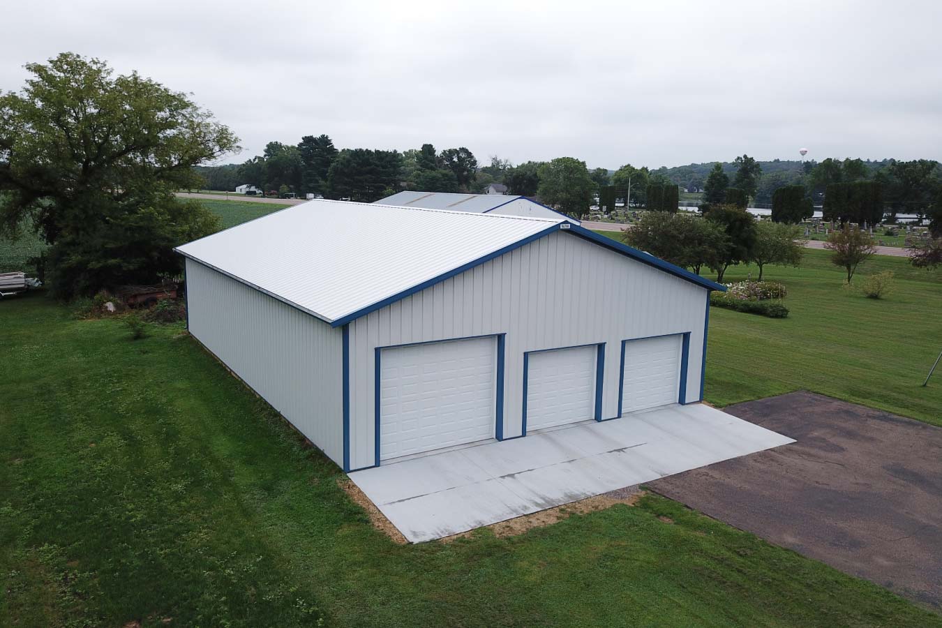 Pole Barn on Concrete Slab
