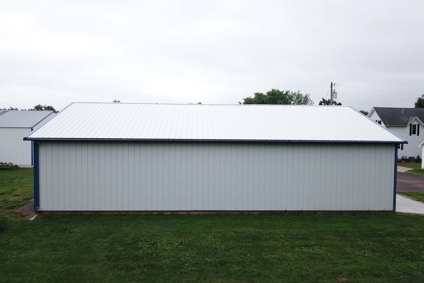 Metal Equipment Storage Building