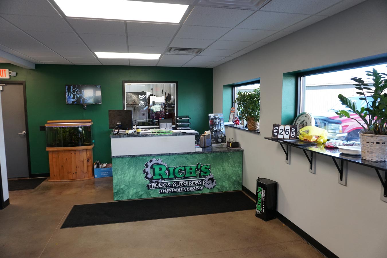 Pole Barn Commercial Building Entrance