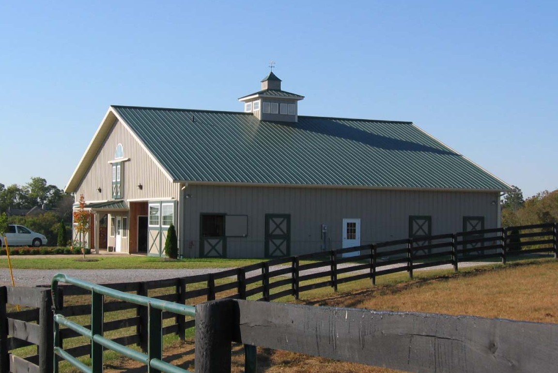 Horse Stable with Living Quarters