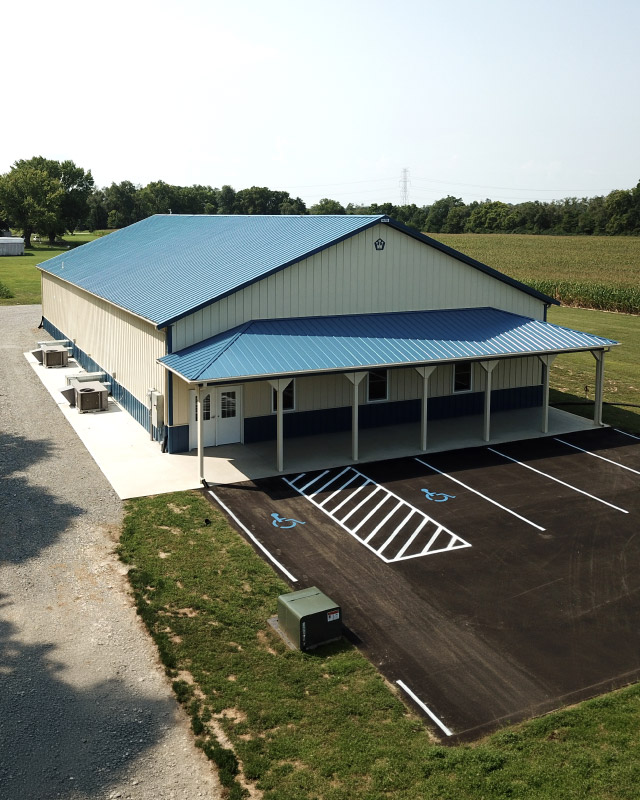 95′ x 100′ Custom Post-Frame Warehouse in New Carlisle, Ohio 95' x 100' Custom Post-Frame Warehouse in New Carlisle, Ohio