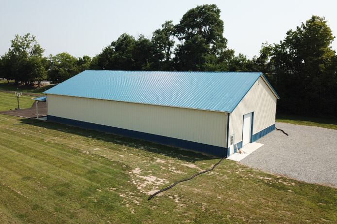 Exterior View Showing Side and Rear Overhead Door Exterior View Showing Side and Rear Overhead Door